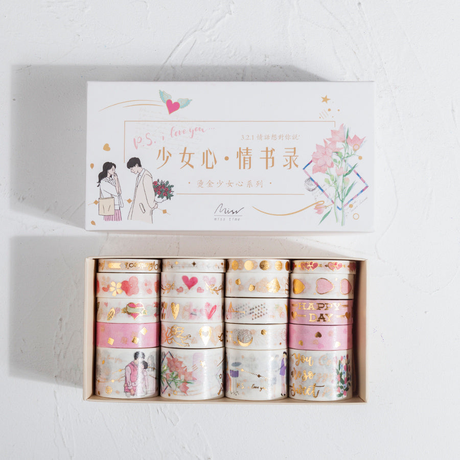 Coffret Washi Tape – 20 Rouleaux