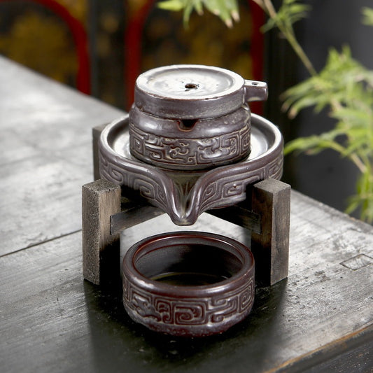 Cascade d’encens japonaise – Brûleur en céramique artisanale (effet fumée inversée)