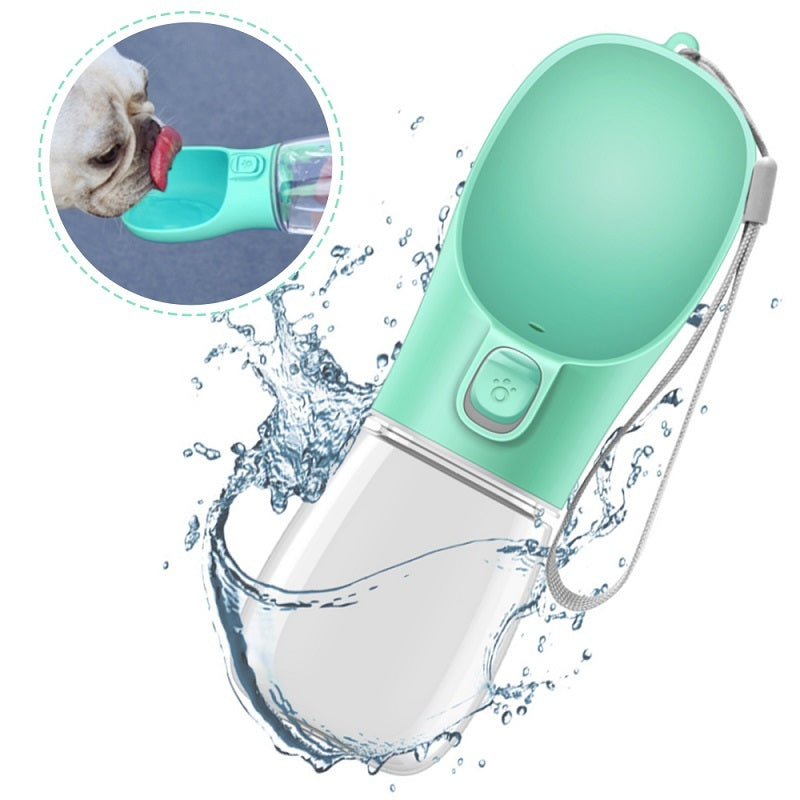 Gourde de voyage pour chien & chat – Format ergonomique