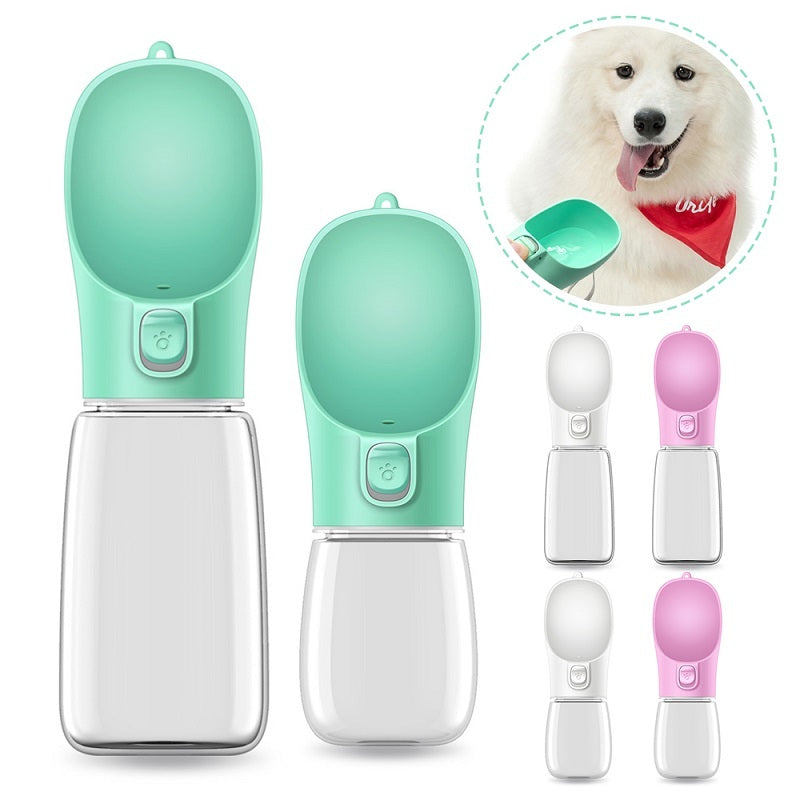 Gourde de voyage pour chien & chat – Format ergonomique