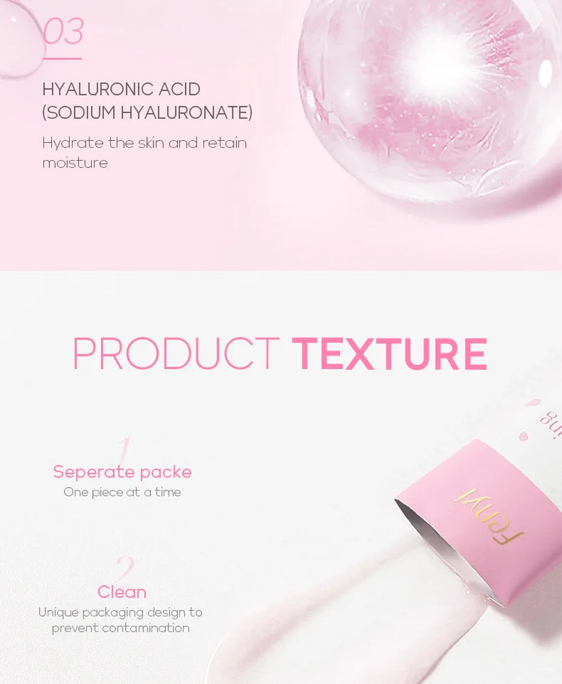 Japan Sakura Sleeping Whitening Facial Mask Oil-Control Moisturizer Shrink Pores Firming Brightening Anti Aging Korean Cosmetics