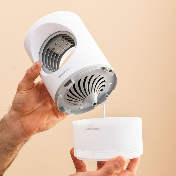 Lampe anti‑moustiques KL‑Virvel InnovaGoods – aspiration silencieuse