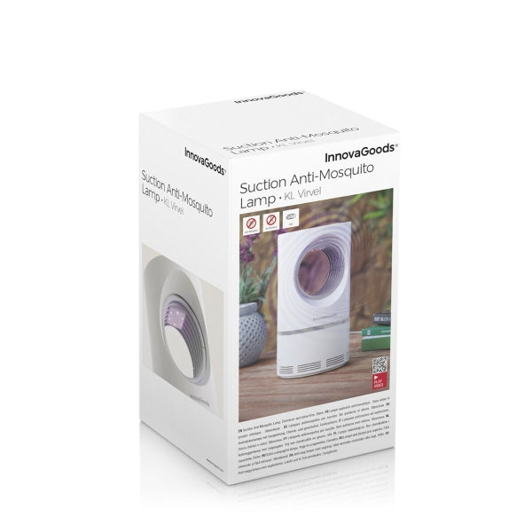 Lampe anti‑moustiques KL‑Virvel InnovaGoods – aspiration silencieuse