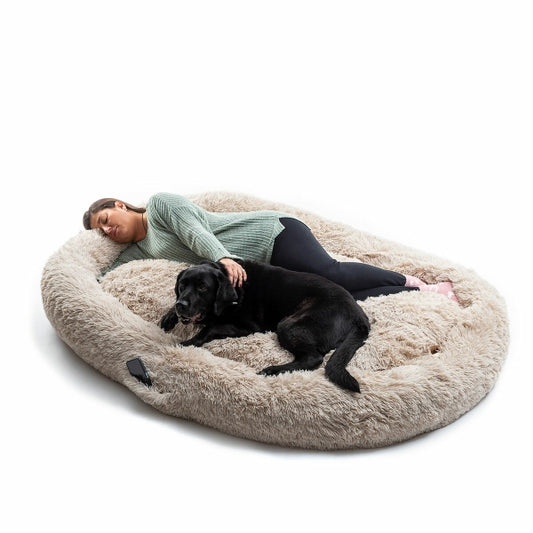 Lit XXL relaxant pour humain et compagnon